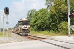 NS 1189 leads train 16T eastbound past milepost 13